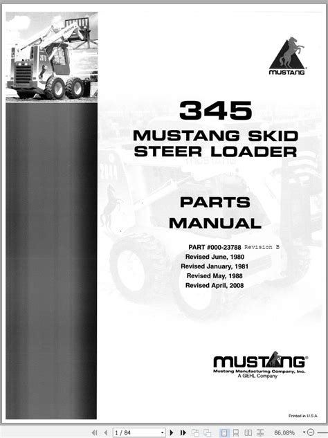 1994 mustang skid steer|mustang skid steer manual.